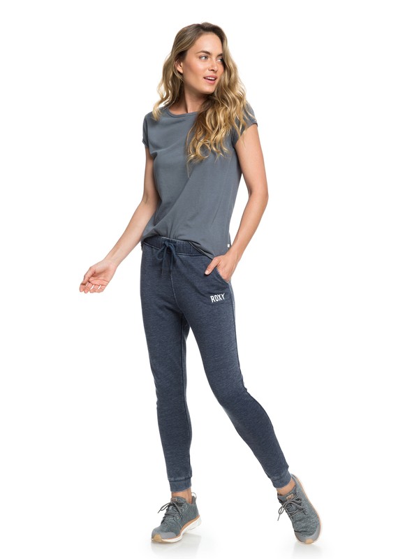 roxy, Real Dive Joggers, DRESS BLUES (btk0) 0 Real Dive Joggers Blue ERJFB03190 Roxy