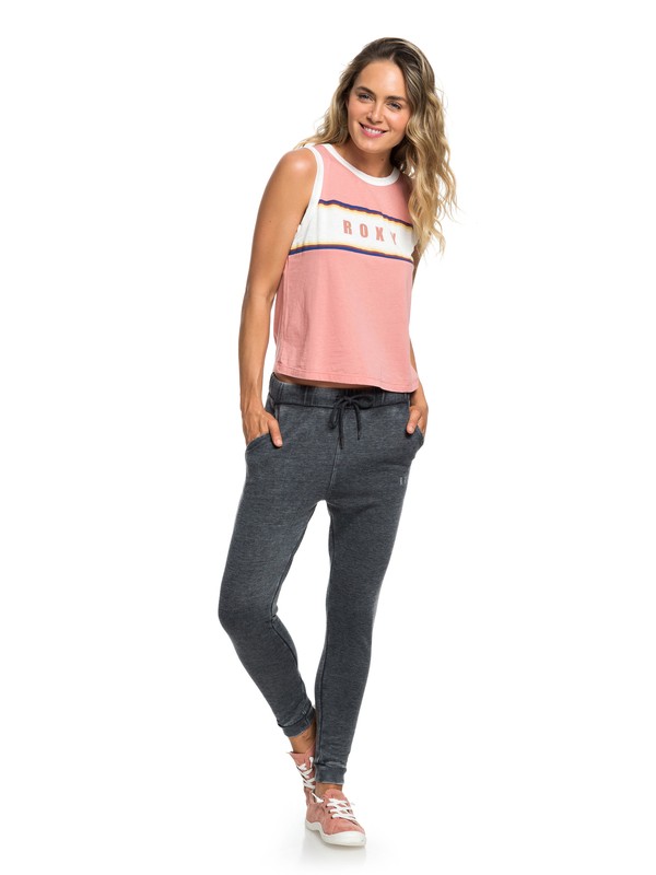 roxy, Tides Turning A Joggers, TRUE BLACK (kvj0) 0 Tides Turning A Joggers Black ERJFB03195 Roxy