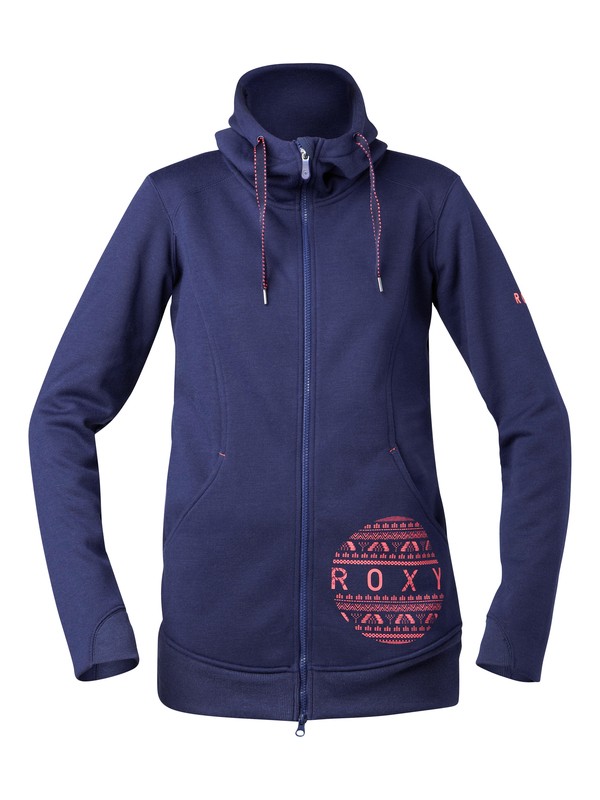 roxy, Meadows Fleece, PEACOAT (btn0) 0 Meadows Fleece ERJFT00052 Roxy
