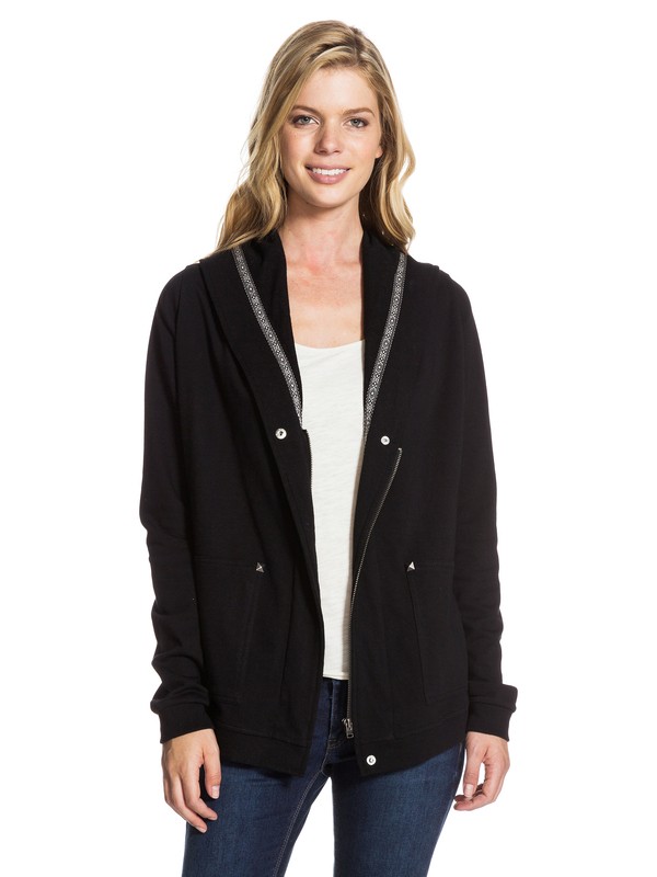 roxy, Hesitation Blues Sweater, TRUE BLACK (kvj0) 0 Hesitation Blues Sweater ERJFT03003 Roxy