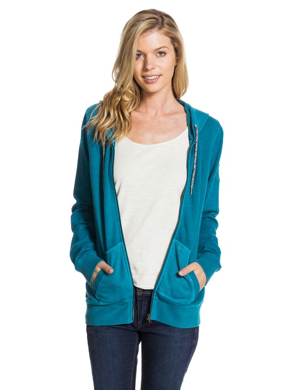 roxy, Rocky Place Hoodie, MOROCCAN BLUE (brw0) 0 Rocky Place Hoodie ERJFT03015 Roxy