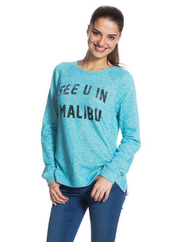 roxy, Believe You B Fleece, MOROCCAN BLUE (brw0) 0 Believe You B Fleece ERJFT03052 Roxy