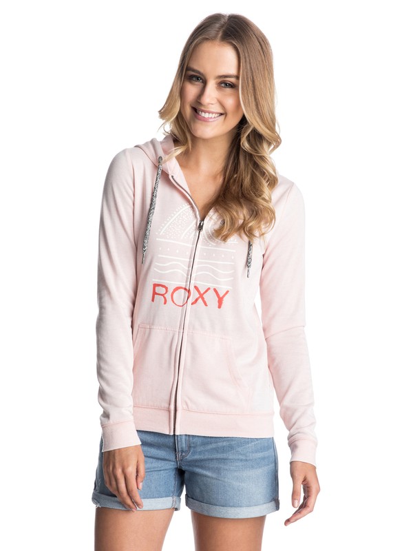 roxy, Tropical Bazaar Zip Hoodie, CHINTZ ROSE (mdy0) 0 Tropical Bazaar Zip Hoodie ERJFT03123 Roxy