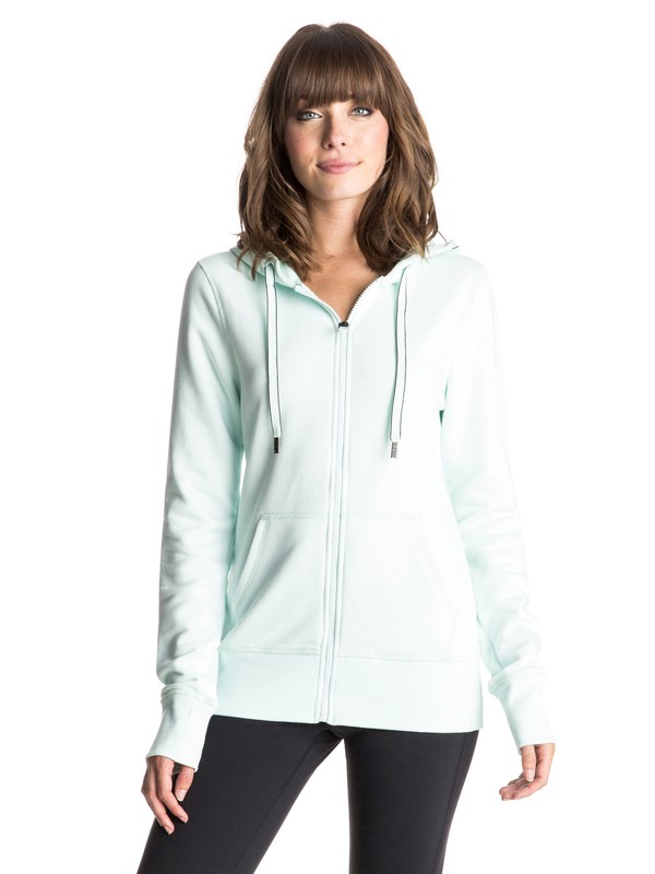 roxy, Throw Down Zip Hoodie, SOOTHING SEA (bdf0) 0 Throw Down Zip Hoodie ERJFT03226 Roxy