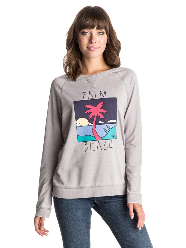 Ray Of Light Palm Beach - Sweatshirt ERJFT03271 0 Ray Of Light Palm Beach Pullover Sweatshirt ERJFT03271 Roxy