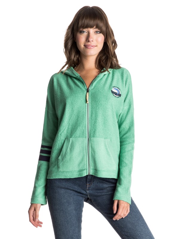 LA Calling Keep It Tropical - Zip-Up Hoodie ERJFT03276 0 LA Calling Keep It Tropical Zip Hoodie ERJFT03276 Roxy
