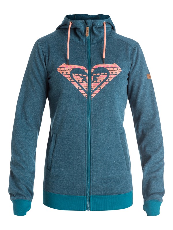roxy, Meadow Zip Hoodie, LEGION BLUE (bsk0) 0 Meadow Zip Hoodie ERJFT03315 Roxy