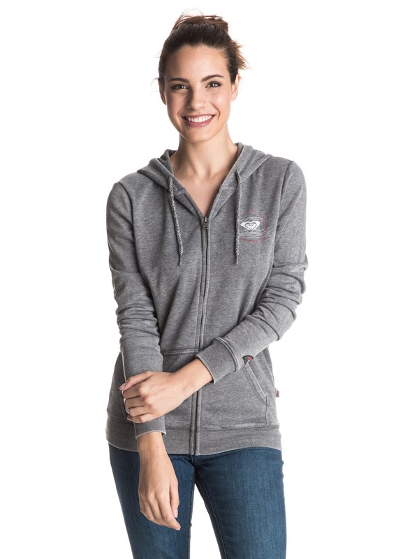 Groovy Palm B - Zip-Up Hoodie ERJFT03418 0 Groovy Palm B Zip Hoodie ERJFT03418 Roxy