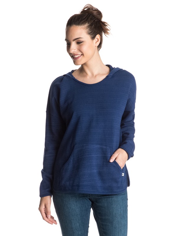 roxy, Romantic Sunset Pullover Hoodie, BLUE PRINT (bsq0) 0 Romantic Sunset Pullover Hoodie ERJFT03422 Roxy