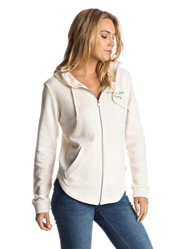HAWSER HOODIE B ERJFT03542 0 Hawser B - Zip-Up Hoodie ERJFT03542 Roxy