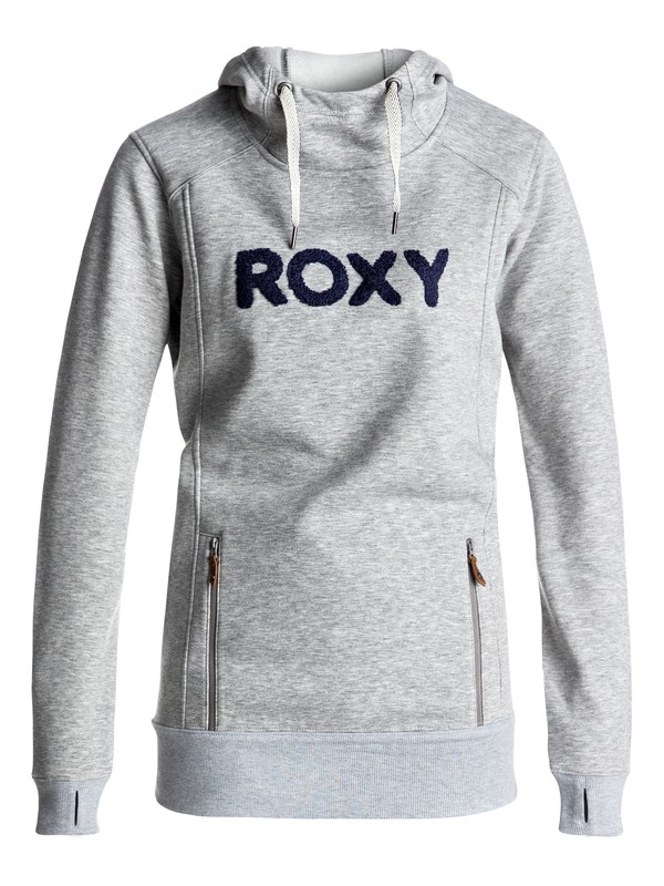 roxy, Liberty - Technical Hoodie, HERITAGE HEATHER (sgrh) 0 Liberty - Technical Hoodie ERJFT03570 Roxy