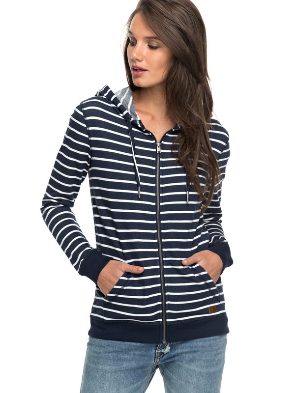 Trippin Stripe - Zip-Up Hoodie for Women ERJFT03597 0 Trippin Stripe - Sudadera con capucha y cremallera para Mujer ERJFT03597 Roxy