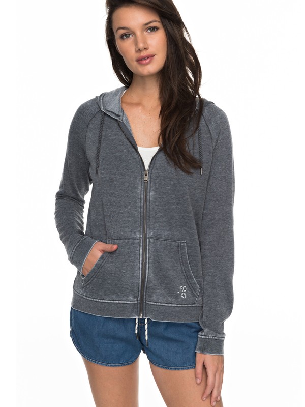 BREAK DROP HOODIE B ERJFT03678 0 Break Drop B Zip-Up Hoodie ERJFT03678 Roxy