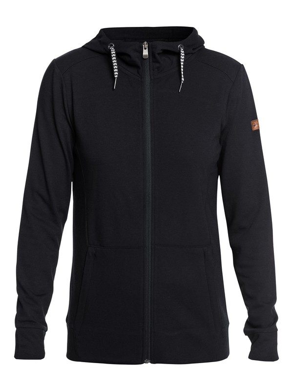 roxy, Delta Technical Zip-Up Hoodie, TRUE BLACK (kvj0) 0 Delta Technical Zip-Up Hoodie Black ERJFT03738 Roxy
