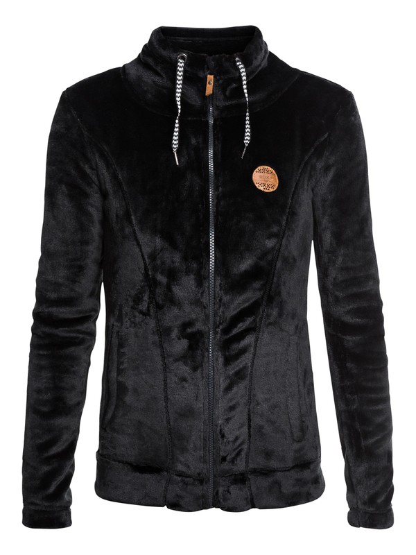 roxy, Eskimo Technical Zip-Up Fleece, TRUE BLACK (kvj0) 0 Eskimo Technical Zip-Up Fleece ERJFT03739 Roxy