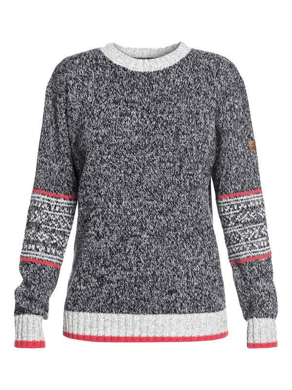 roxy, Cozy Sound - Pull technique pour Femme, TRUE BLACK (kvj0) 0 Cozy Sound - Pull technique pour Femme Noir ERJFT03743 Roxy