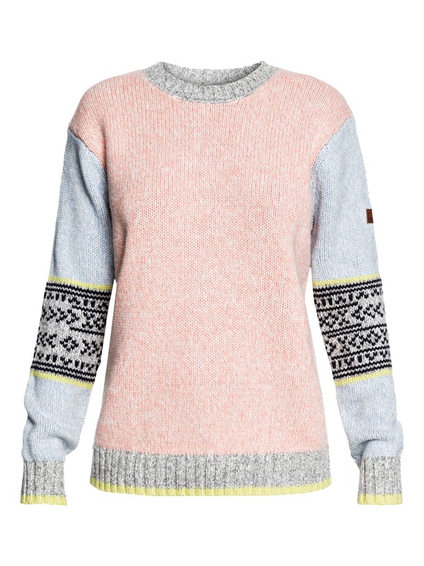 roxy, Cozy Sound - Pull technique pour Femme, CORAL CLOUD (mfn0) 0 Cozy Sound - Pull technique pour Femme Rose ERJFT03743 Roxy