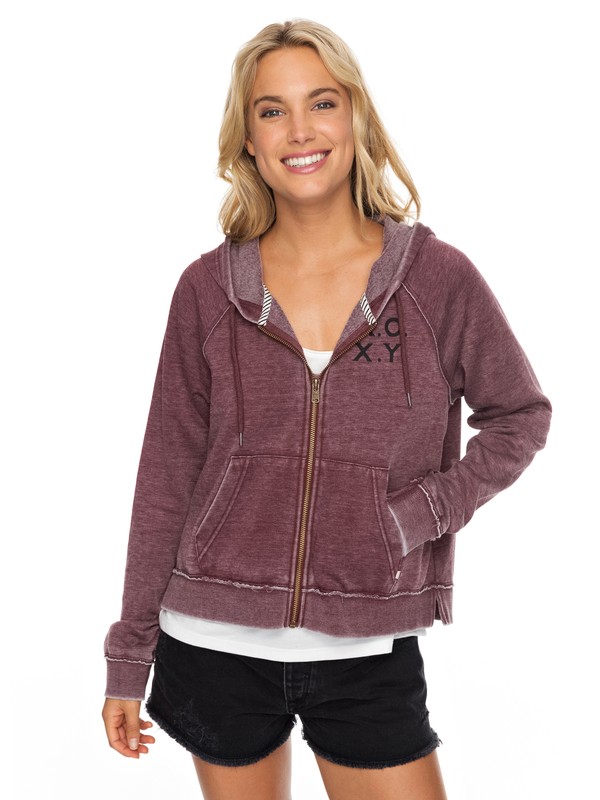 roxy, True To Life B Zip-Up Hoodie, ANDORA (rsd0) 0 True To Life B Zip-Up Hoodie Red ERJFT03764 Roxy