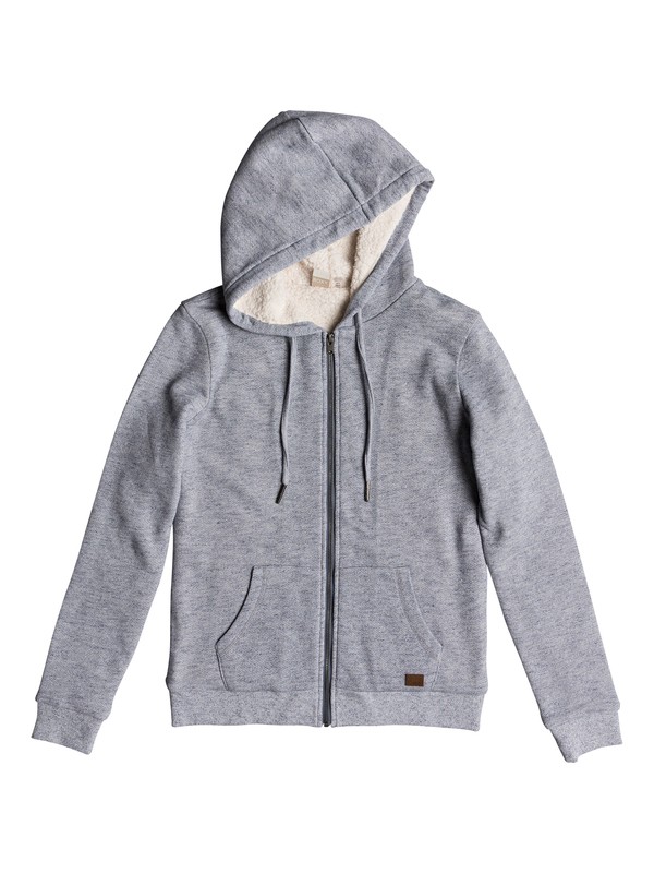 roxy, Trippin Sherpa Zip-Up Hoodie, DRESS BLUES (btk0) 0 Trippin Sherpa Zip-Up Hoodie Blue ERJFT03821 Roxy