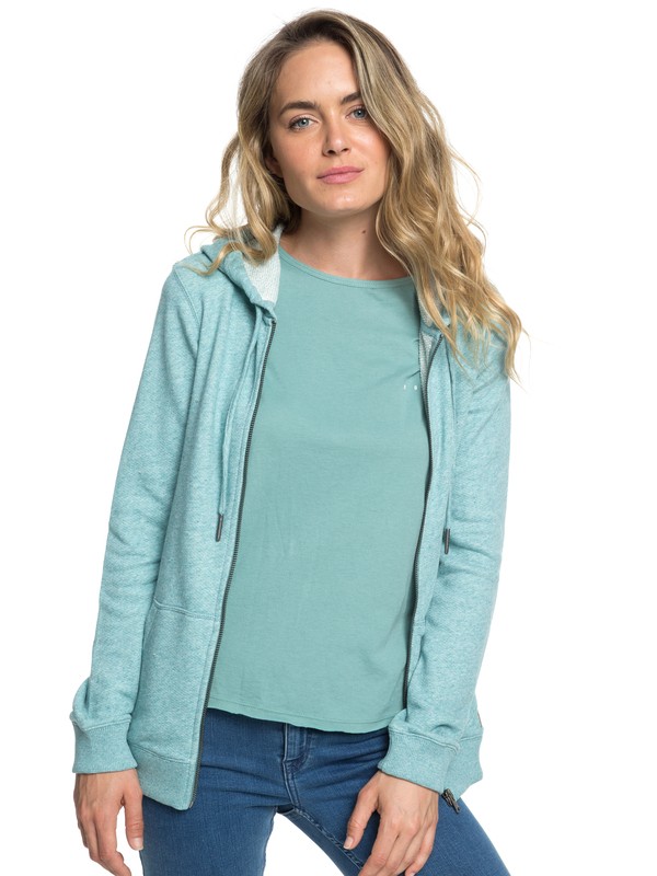 roxy, Trippin Zip-Up Hoodie, TRELLIS (bkw0) 0 Trippin Zip-Up Hoodie ERJFT03825 Roxy