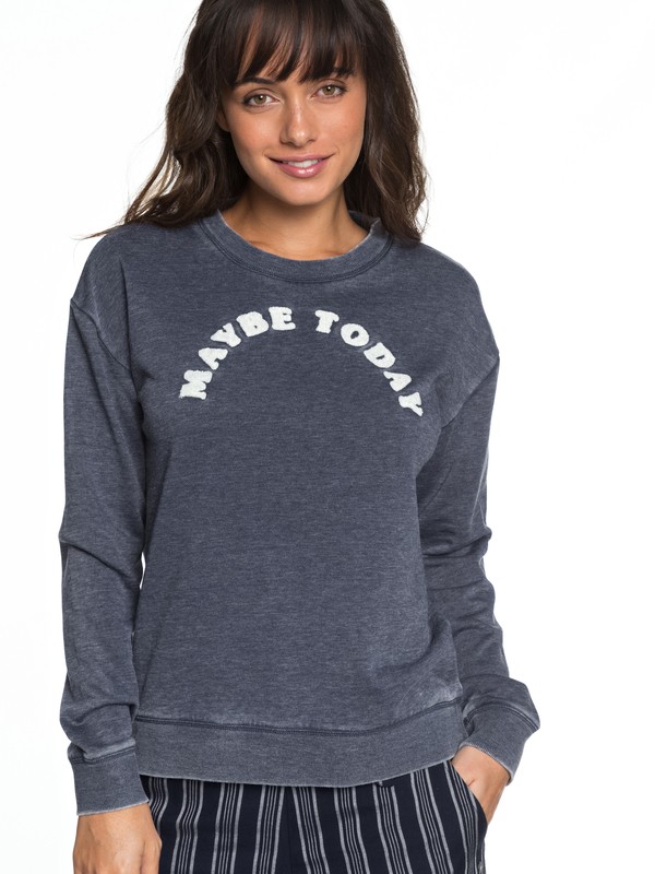 roxy, Sudadera All The Sea B, DRESS BLUES (btk0) 0 Sudadera All The Sea B Azul ERJFT03849 Roxy