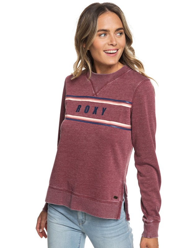 roxy, Sudadera True Grace, OXBLOOD RED (rre0) 0 Sudadera True Grace Rojo ERJFT03864 Roxy