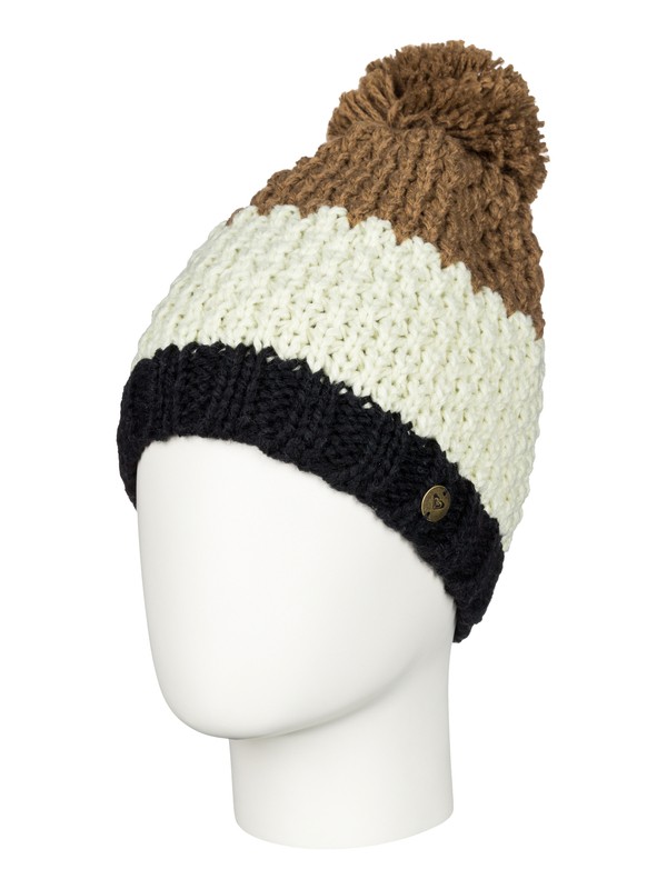 roxy, From The Block Beanie, RUBBER (cpp0) 0 From The Block Beanie ERJHA03016 Roxy