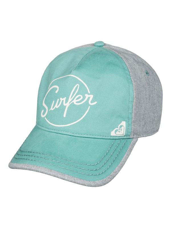 roxy, Next Level Baseball Hat, CREME DE MENTHE (gjf0) 0 Next Level Baseball Hat ERJHA03038 Roxy