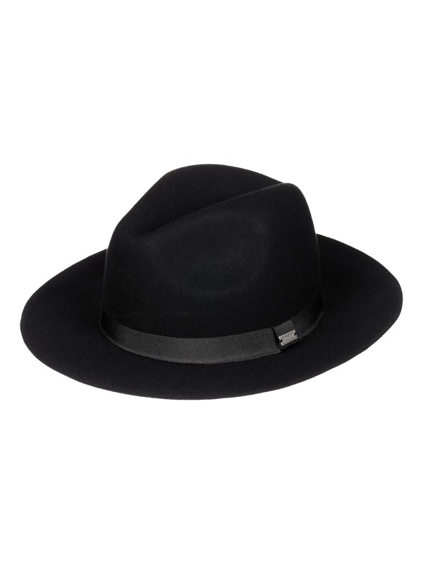 roxy, Little Ma Fedora, TRUE BLACK (kvj0) 0 Little Ma Fedora ERJHA03056 Roxy