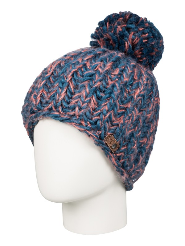roxy, Nola Beanie, LEGION BLUE (bsk0) 0 Nola Beanie ERJHA03088 Roxy