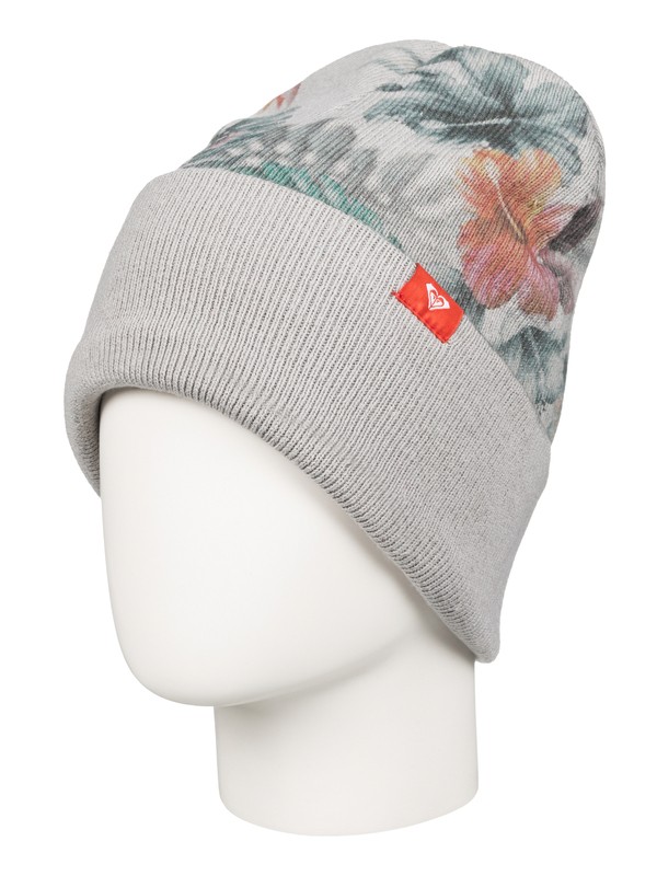 roxy, Snow Street Beanie, HAWAIIAN TROPIK_PARADISE PINK (mlr6) 0 Snow Street Beanie ERJHA03101 Roxy