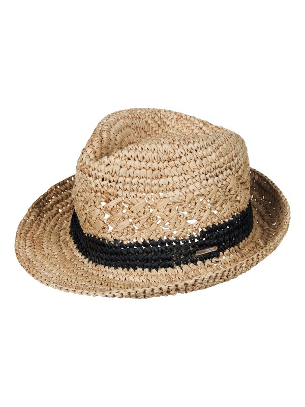 Witching - Raffia Fedora ERJHA03127 0 Witching Straw Fedora ERJHA03127 Roxy
