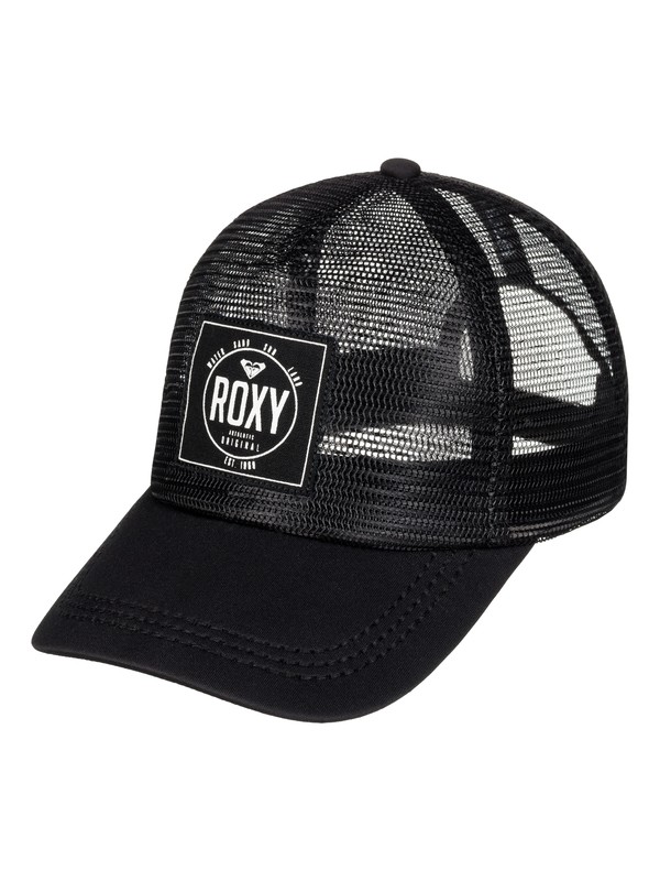 roxy, Your Baby Trucker Hat, TRUE BLACK (kvj0) 0 Your Baby Trucker Hat ERJHA03139 Roxy