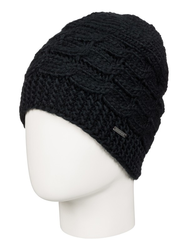roxy, Winter Lov Beanie, TRUE BLACK (kvj0) 0 Winter Lov Beanie ERJHA03172 Roxy