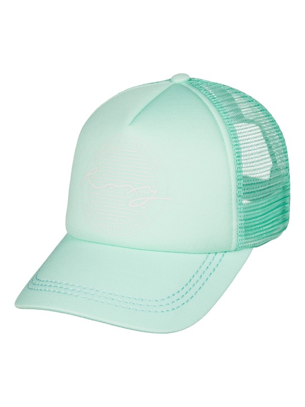 roxy, Truckin Trucker Hat, PEPPERMINT (bgd0) 0 Truckin Trucker Hat ERJHA03182 Roxy