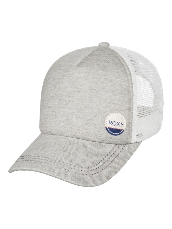 roxy, Your Patch Trucker Hat, HERITAGE HEATHER (sgrh) 0 Your Patch Trucker Hat ERJHA03185 Roxy
