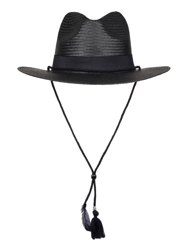 roxy, California Feeling Straw Panama Hat, ANTHRACITE (kvj0) 0 California Feeling Straw Panama Hat Black ERJHA03224 Roxy