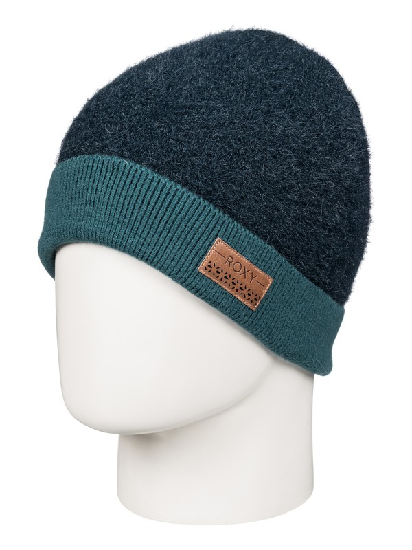 roxy, Jude - Cuff Beanie, PEACOAT (btn0) 0 Jude - Cuff Beanie Blue ERJHA03279 Roxy