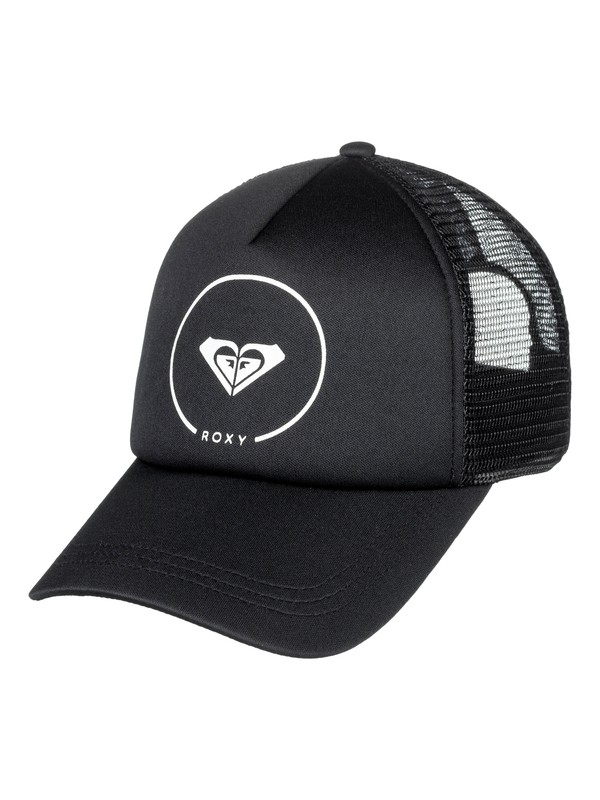 roxy, Truckin - Casquette trucker pour Femme, ANTHRACITE (kvj0) 0 Truckin - Casquette trucker pour Femme Noir ERJHA03315 Roxy