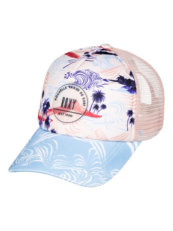 roxy, Water Come Down Trucker Hat, PALE DOGWOOD (nds0) 0 Water Come Down Trucker Hat ERJHA03318 Roxy