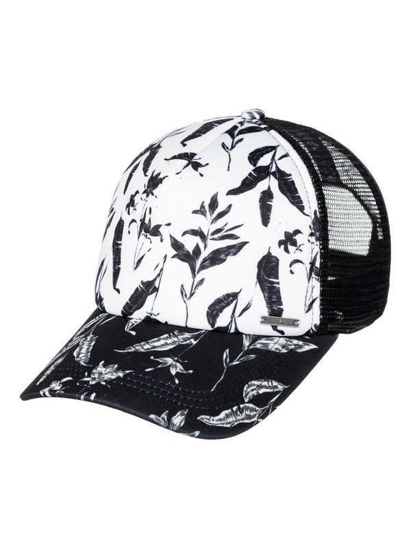 roxy, Water Come Down - Trucker Cap, MARSHMELLOW (wbt0) 0 Water Come Down - Trucker Cap White ERJHA03318 Roxy