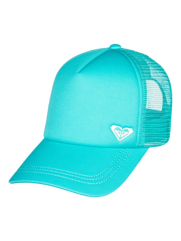 roxy, Finishline Trucker Hat, AQUARELLE (bzh0) 0 Finishline Trucker Hat Blue ERJHA03320 Roxy