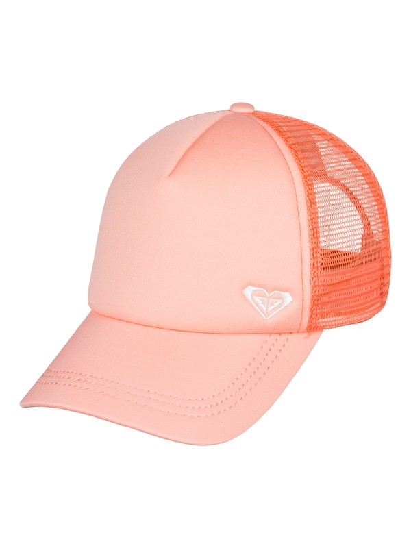 roxy, Finishline Trucker Hat, SOUFFLE (mfg0) 0 Finishline Trucker Hat Pink ERJHA03320 Roxy