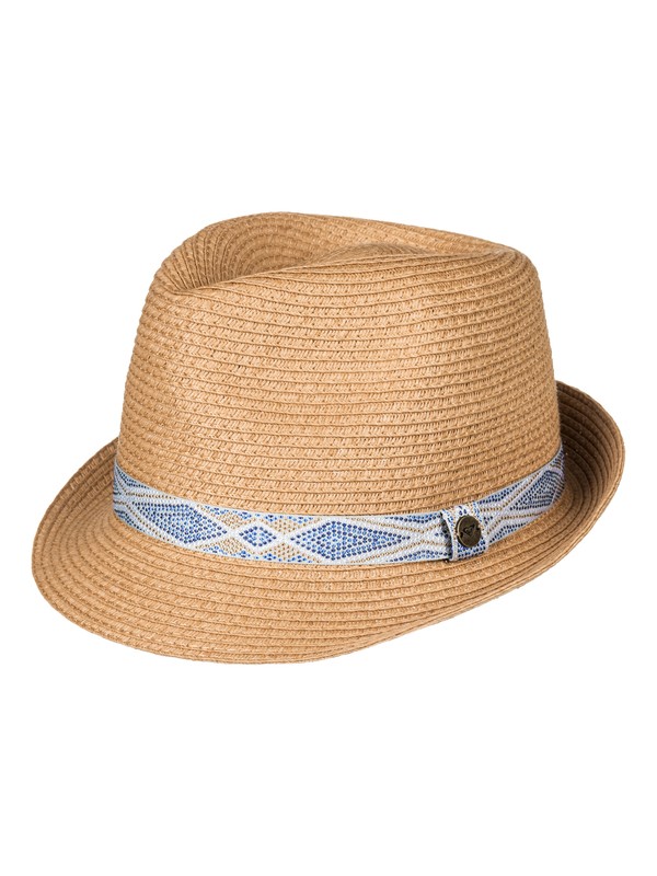 roxy, Sentimiento Straw Fedora, NATURAL (yef0) 0 Sentimiento Straw Fedora ERJHA03362 Roxy