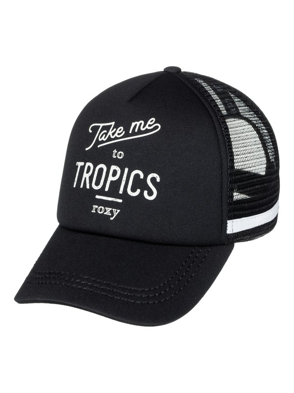roxy, Dig This - Gorra Trucker para Mujer, ANTHRACITE (kvj0) 0 Dig This - Gorra Trucker para Mujer Negro ERJHA03400 Roxy