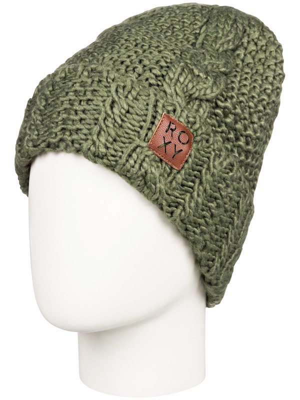roxy, Tram - Beanie for Women, FOUR LEAF CLOVER (gph0) 0 Tram - Beanie for Women Green ERJHA03414 Roxy