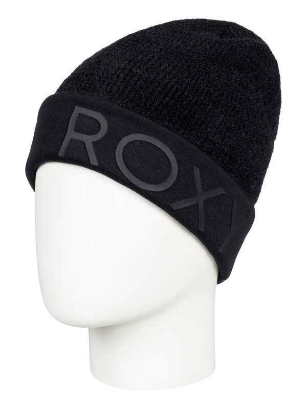 roxy, ROXY Premiere - Beanie for Women, TRUE BLACK (kvj0) 0 ROXY Premiere - Beanie for Women Black ERJHA03432 Roxy