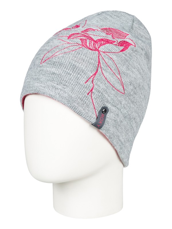 roxy, Assam Powder - Beanie for Women, WARM HEATHER GREY (sjeh) 0 Assam Powder - Beanie for Women Grey ERJHA03434 Roxy