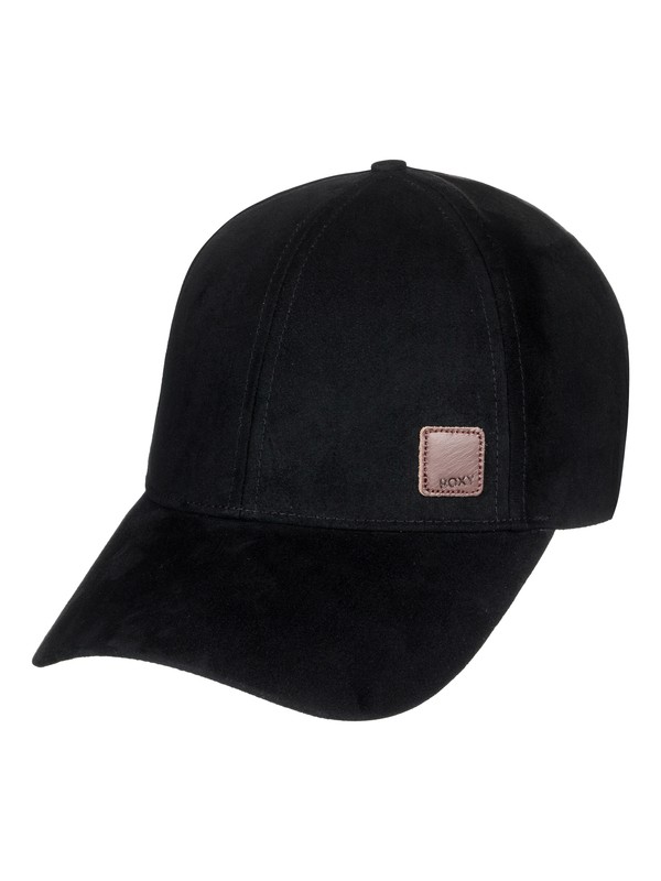 roxy, Southset Faux Suede Baseball Hat, ANTHRACITE (kvj0) 0 Southset Faux Suede Baseball Hat Black ERJHA03440 Roxy