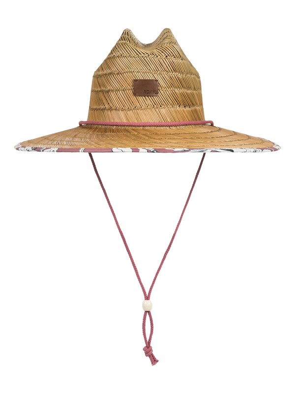 roxy, Tomboy Straw Sun Hat, WITHERED ROSE LILY HOUSE (mmg6) 0 Tomboy Straw Sun Hat Pink ERJHA03472 Roxy